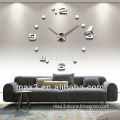 Original brand Modern DIY Large Mirror Wall Clock Watch Stickers Set Mirror Effect Acrylic Glass Decal Home Removable Decoratio